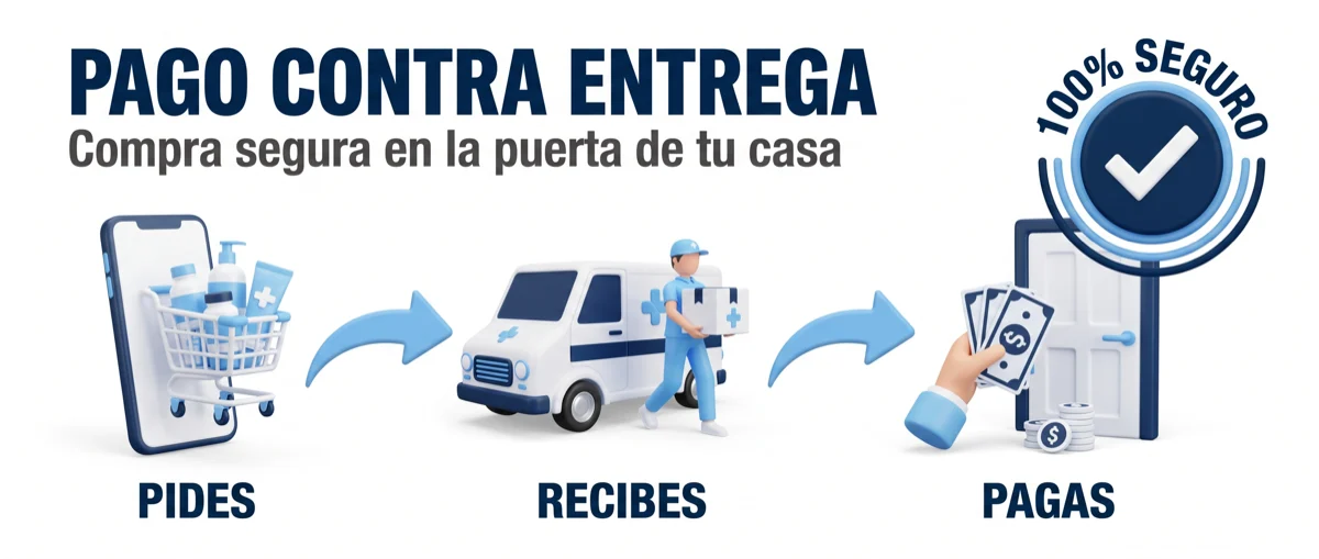 Pago contra entrega: pides, recibes y pagas en la puerta de tu casa