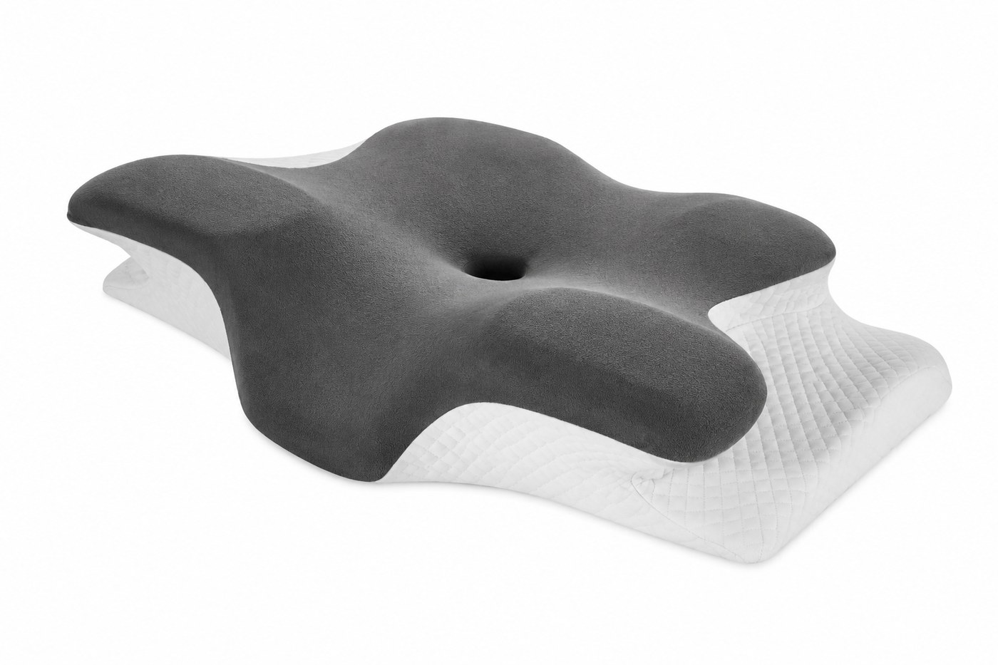 Detalle del soporte cervical en memory foam