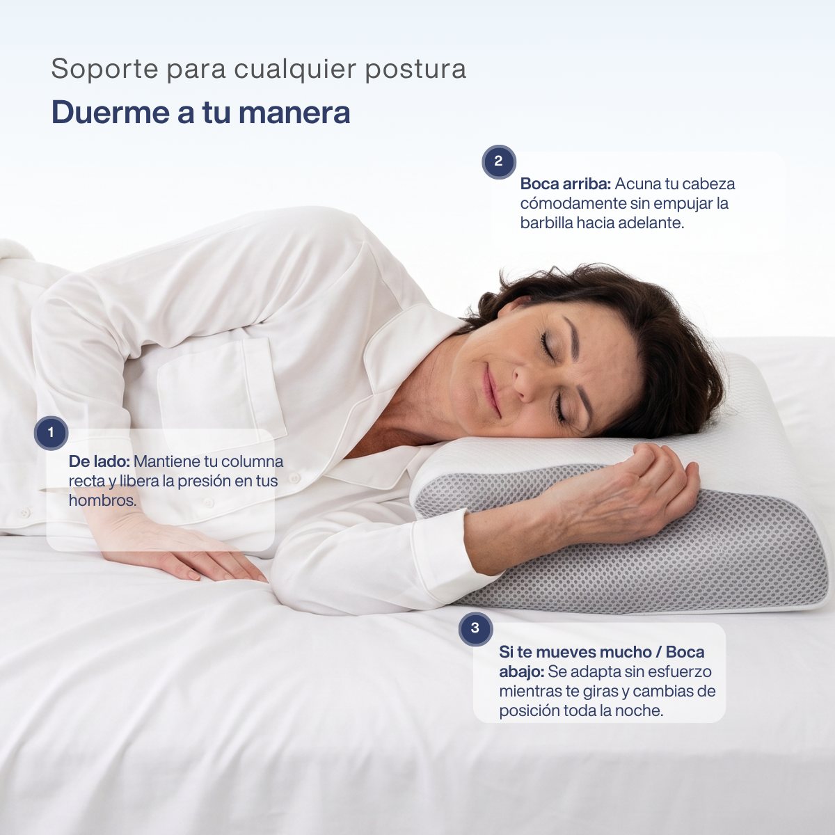 NovaSleep almohada cervical ergonómica, imagen 2