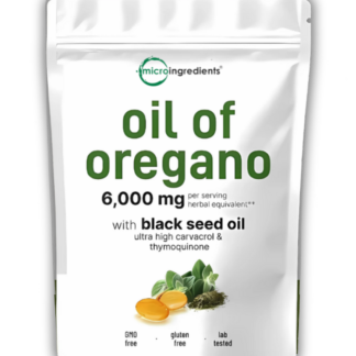 Aceite de Orégano con Aceite de Semilla Negra