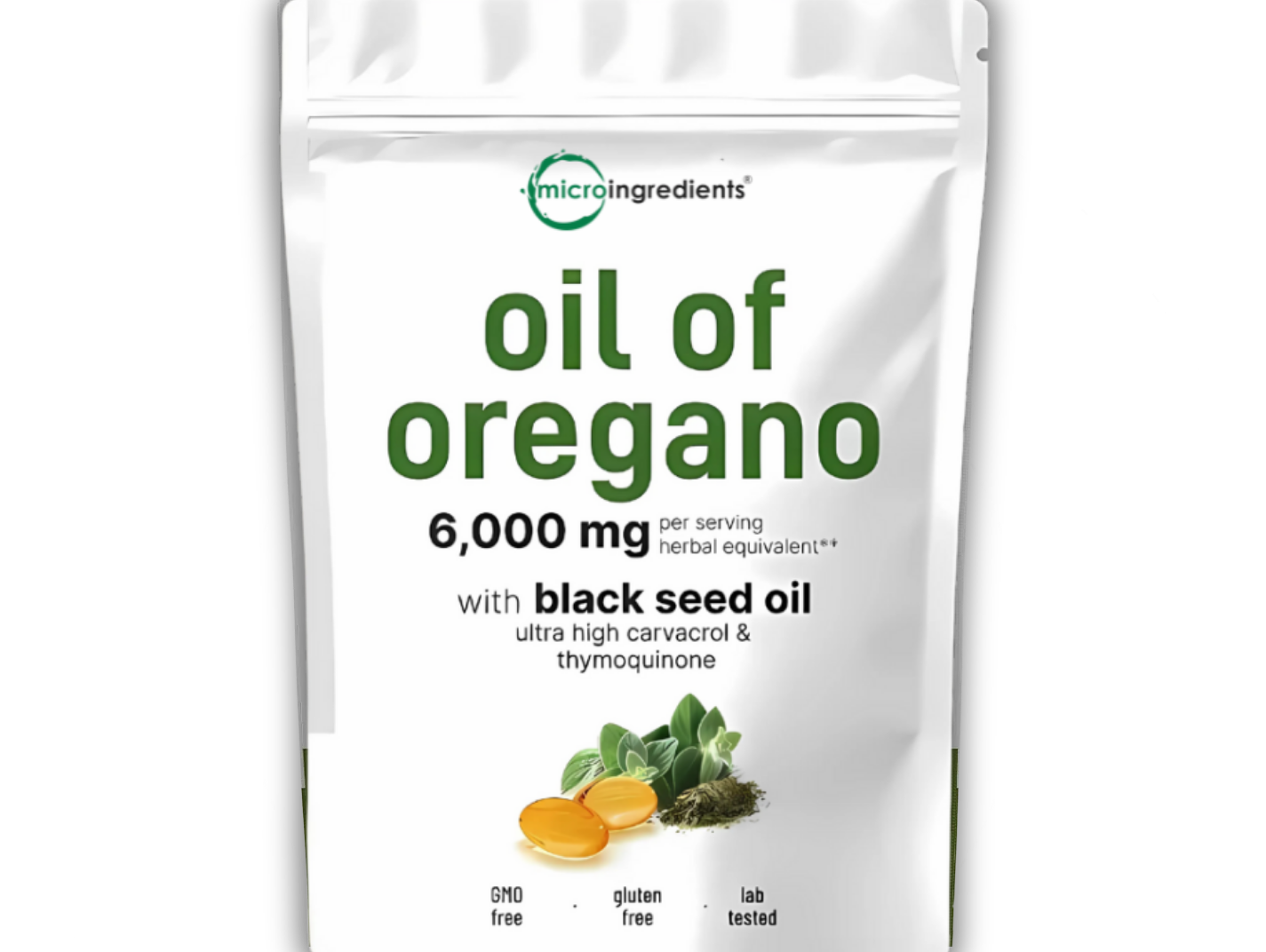 Aceite de Orégano con Aceite de Semilla Negra