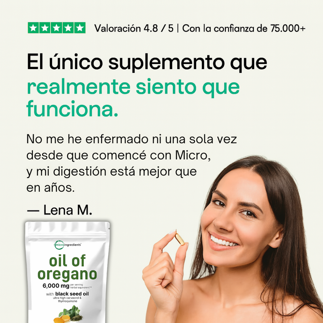 «El único suplemento que realmente siento que funciona» — Lena M.